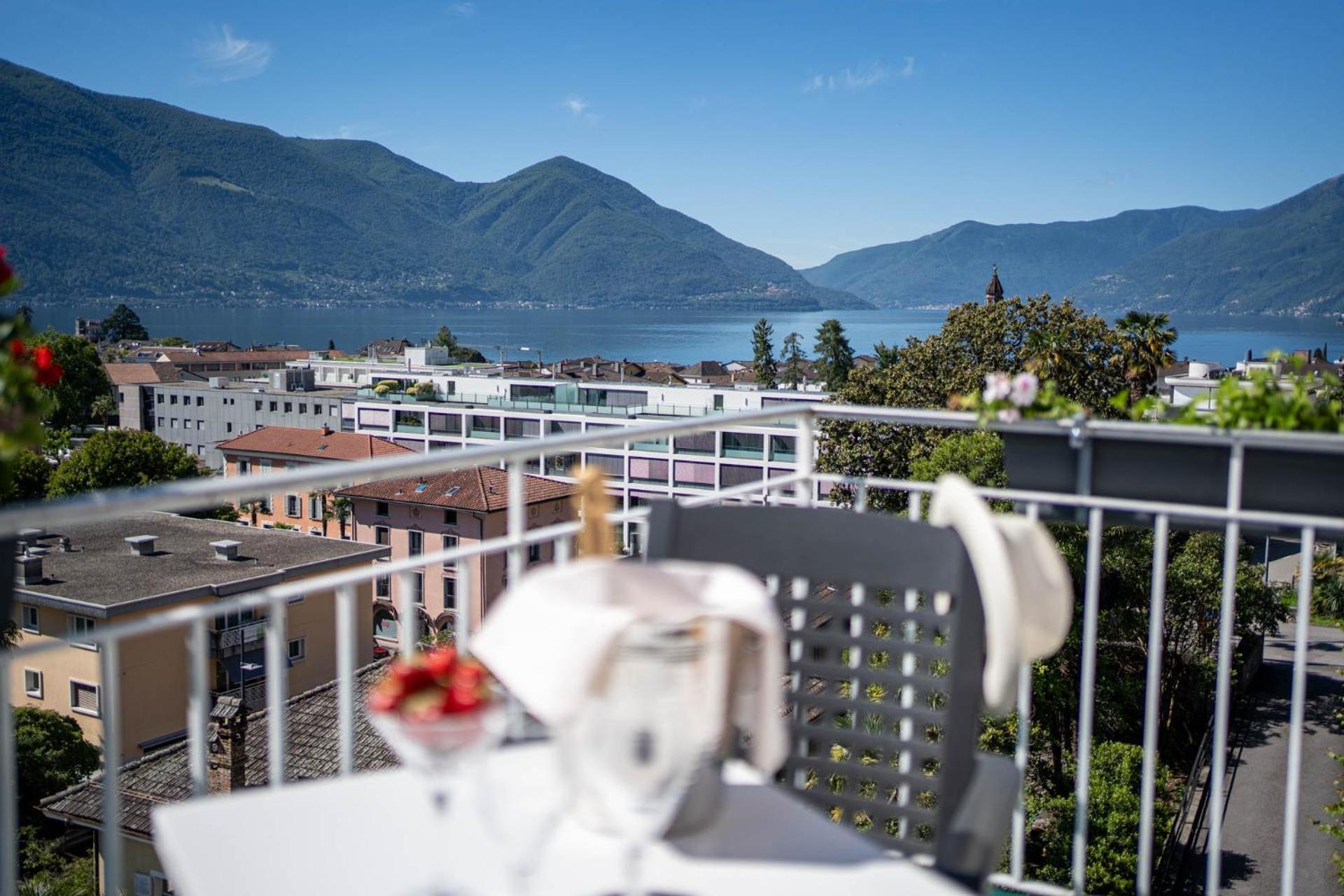 Hotel La Perla Ascona Esterno foto